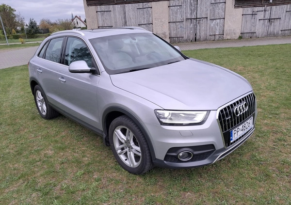 Audi Q3 cena 64900 przebieg: 193679, rok produkcji 2015 z Piła małe 529